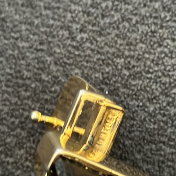 Pierre Cardin vintage reversible black/brown  buckle belt 40” - Picture 8 of 9